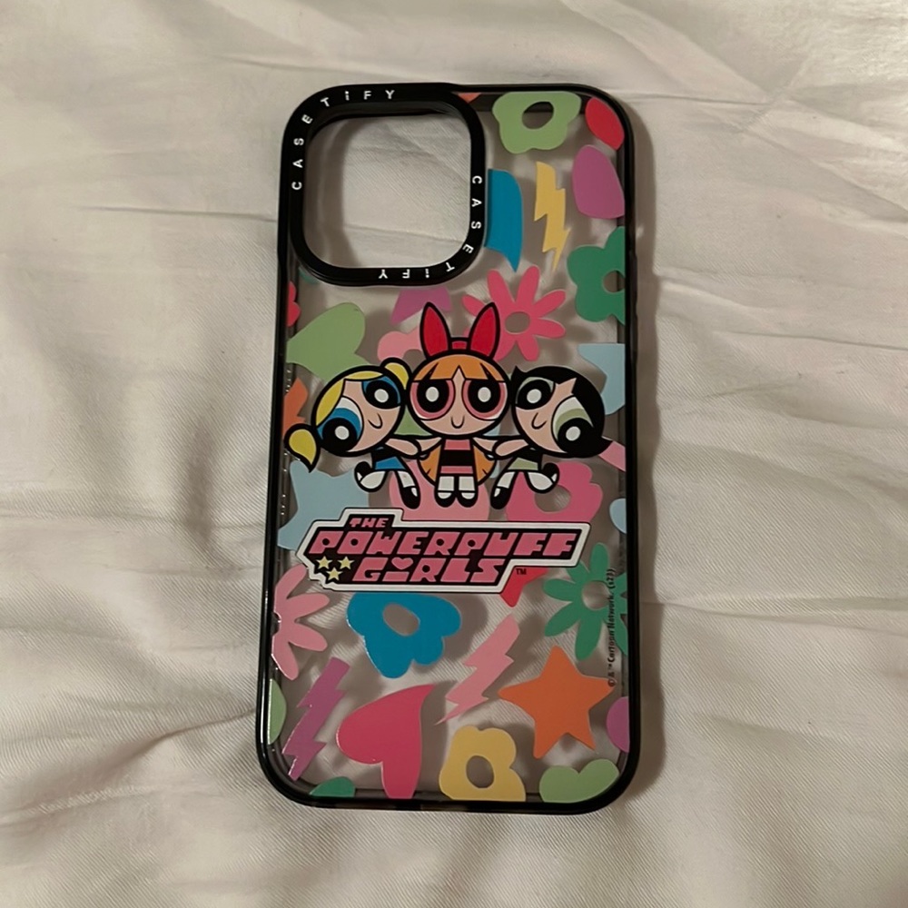 Casetify PowerPuff Girls Cartoon Network iPhone 14 pro Max case